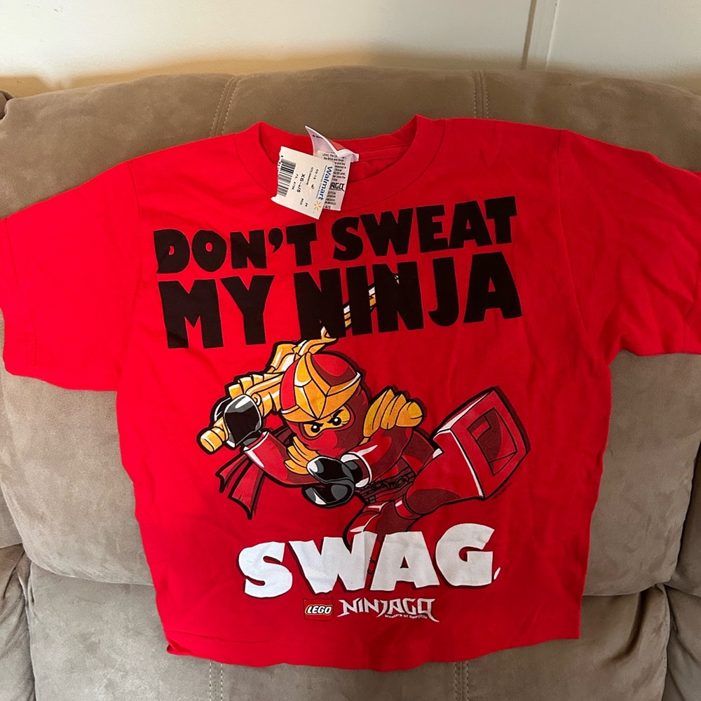 Boys Lego short sleeve shirt 4/5